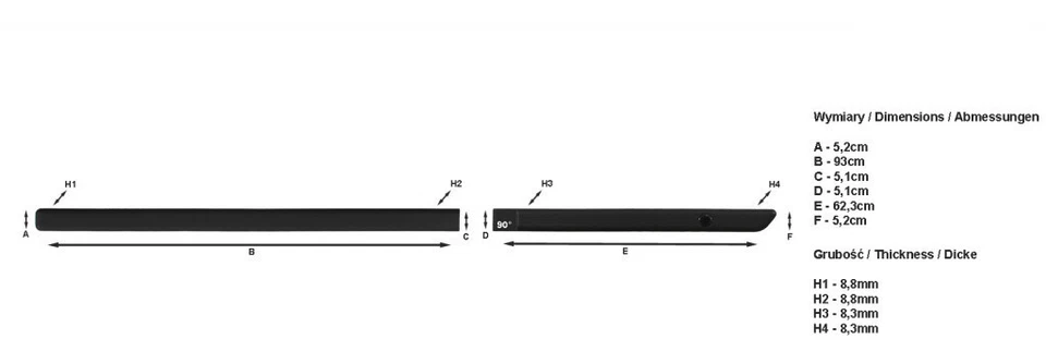 Protetor de porta de carro tampa moldura acabamento corpo moldura lateral ajuste Nissan Cube II 2009-11 - Imagem 2 de 3