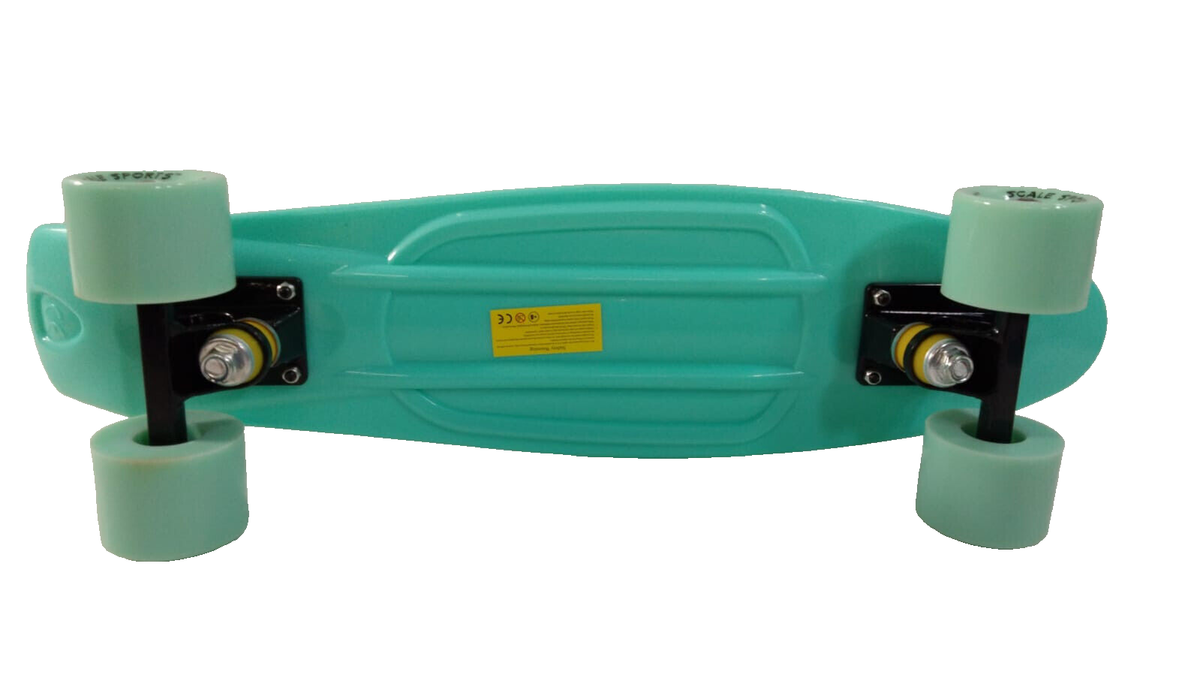 Complete 27 inch Skateboard Plastic Mini Retro Style Cruiser for