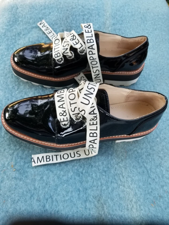 Zara неудержимый и амбициозный супер блестящее платье кроссовки - Изображение 2 из 4