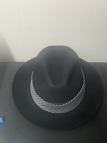 Fedora Hat Bands for men Fedora belt Bought @ Tuxedo Shop Blk/SV - Picture 5 of 5