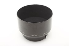 Nikon "F" 10.5cm/13.5cm 105mm f2.5 135mm f3.5 / HS-4 METAL Lens Shade Hood EARLY