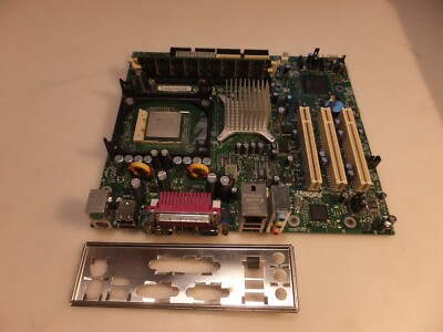 INTEL D865GVHZ, AA C72419-109, Socket 478, Industrial Motherboard +CPU +RAM +I/O