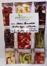 Freeze Dried Fully Cooked Scrambled Eggs  Free Range Natural Farm Raised 2.3 oz