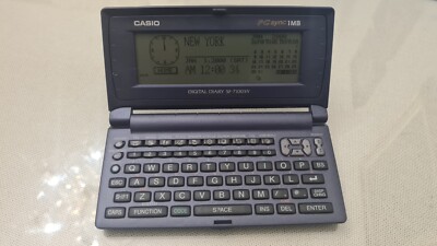 Casio Digital Diary SF-7100 SY Personal Organizer PC