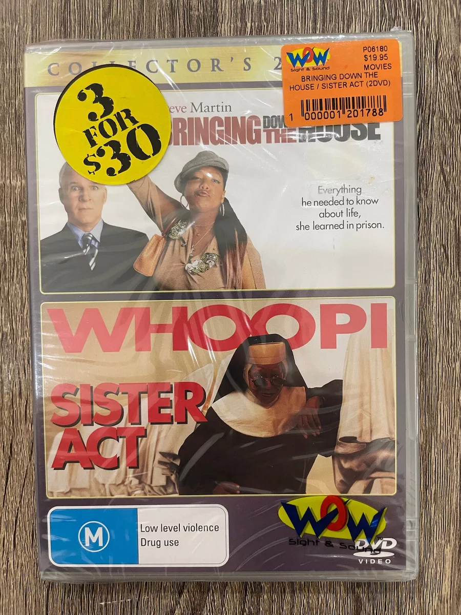 Bringing Down The House Sister Act 2x Movie NEW DVD Region 4