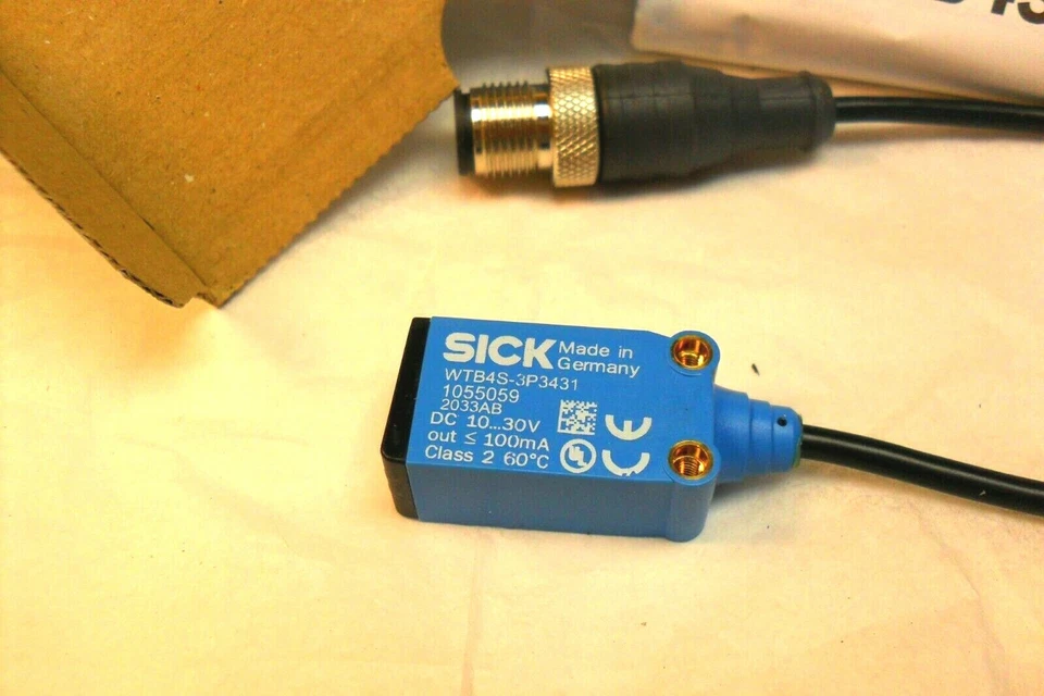 SICK WTB4S-3P3431 - 1 055 059 - Photoelectric Sensor, In factory box, NEW - Image 3 of 4