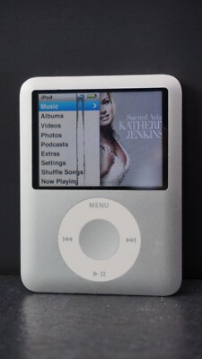 Apple iPod Nano 3rd Generation A1236 8GB - Silver | eBay UK