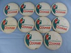 Lot de 10 SOUS BOCK anciens épais COLMAR bière d'Alsace coaster Bierdeckel F68