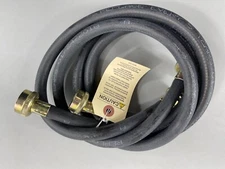 (NEW NO BOX) Smart Choice 4' Rubber Washer Fill Hose - 2pk W/ Rubber Washers