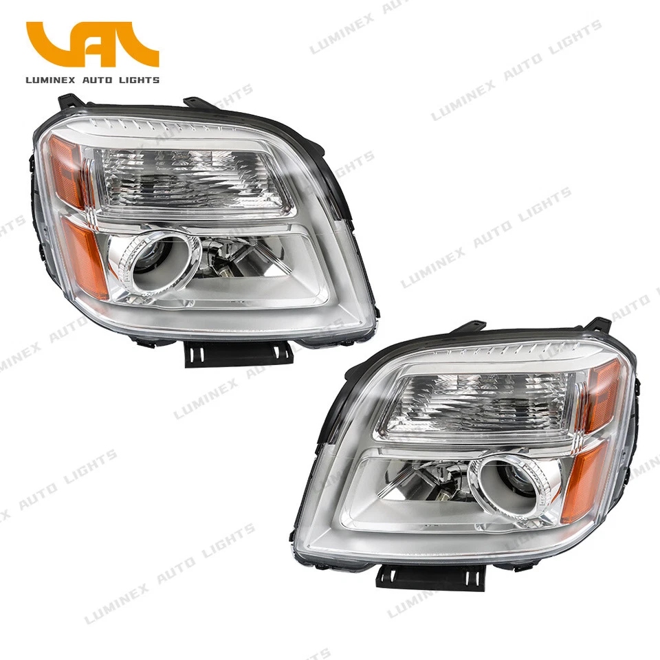 Factory For 2016 2017 GMC Terrain Headlight Projector Halogen HeadLamps LH+RH Foto 3 de 4