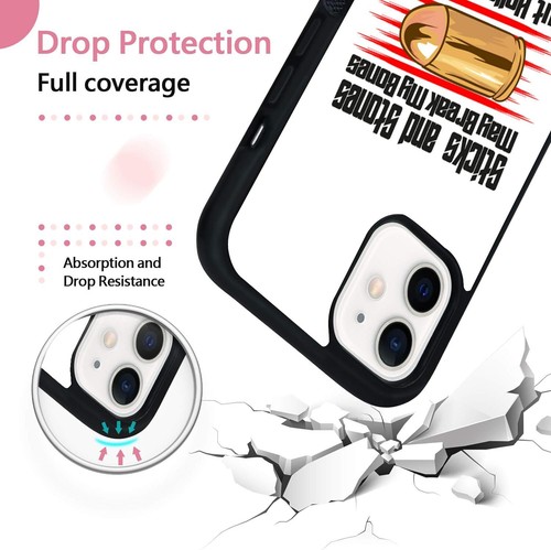 Anti scratch Cover 2nd Amendment Bullets For iPhone SE XS XR Max 5 6 7 8 Plus - Picture 20 of 25