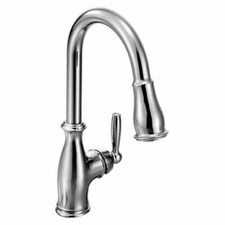 Moen Brantford 7185C One-Handle Pulldown Kitchen Faucet - Chrome