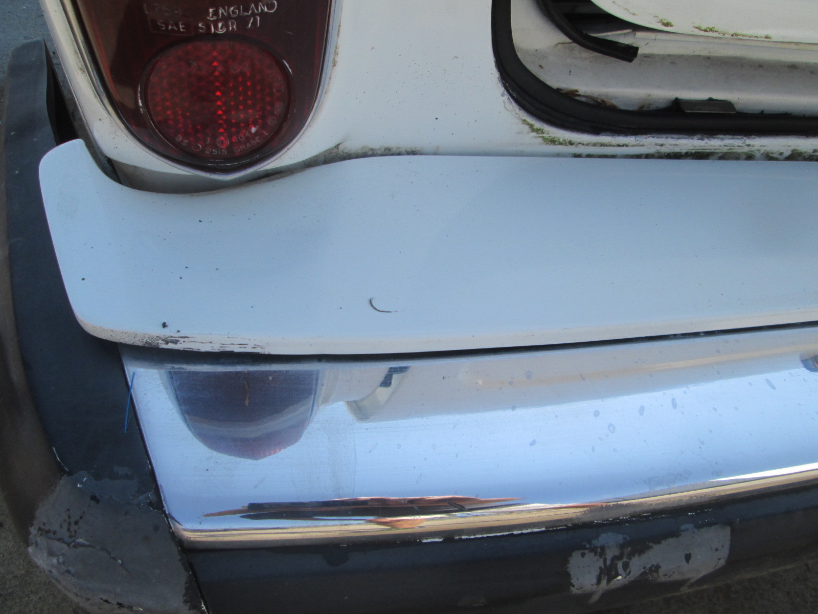 Rolls Royce Silver Shadow II 1980 - Rear Bumper Cover / Valance