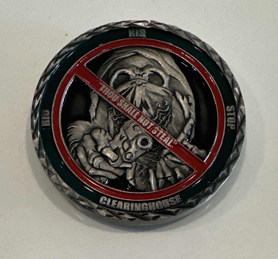 Miami Dade Police Department Robbery Bureau Police Challenge Coin eBay