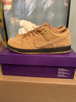 Nike Dunk Low Pro SB Wheat Mocha UK7.5 US8.5 EUR42 Brand New | eBay UK