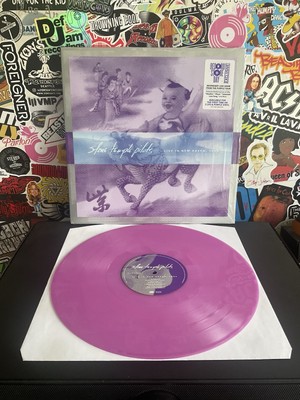 STONE TEMPLE PILOTS Live In New Haven 1994 VG++ 2LP PURPLE VINYL W/HYPE STICKER