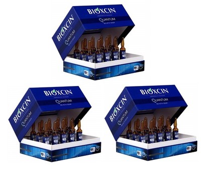 Bioxcin Quantum Bio-Activ Peptides Serum 15x6 ml  Anti Hair Loss Treatment