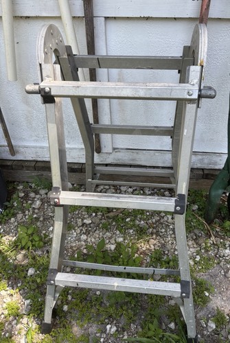 1 Aluminum 3 1/2 Foot Folding Step Ladder