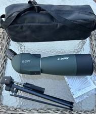 Brand New SVBONY 25-75X70 1000 Yards WATERPROOF SPOTTING SCOPE w/Tripod