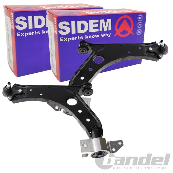 2X Sidem Querlenker Unten Vorne Passend FÜR Audi A3 Seat Altea Leon Toledo-image