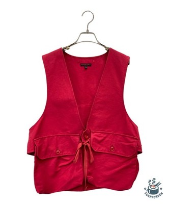 Engineered Garments Fowl Vest / Hunting Vest Size: M Red Men | eBay