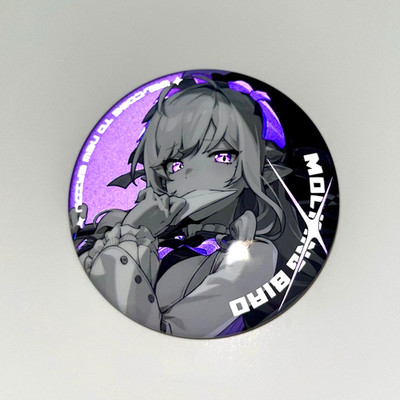 ZZZ Vivian Flash Shining Large Buttons Pins 7.5cm 3in Zenless Zone Zero Merch
