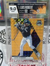 2021 Panini Mosaic - Luis Robert #60 Fluorescent Orange Mosaic Prizm /25