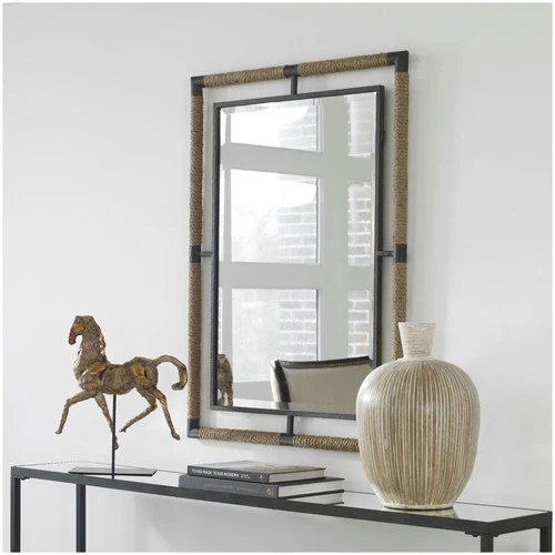 Uttermost 09769 Melville 28" W x 38" H Rectangular Framed - Black - Picture 7 of 7