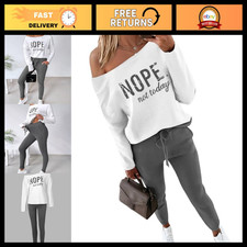 Stylish Women's 2-Piece Tracksuit Set - Fall Outfit, Comfortable Travel Wear