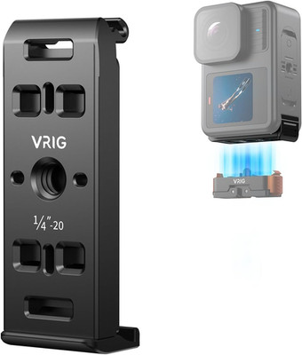 VRIG Akkudeckel-Halterung Für Go Pro Hero 13/12/11/10/9 Black, Batterie-Seitenab