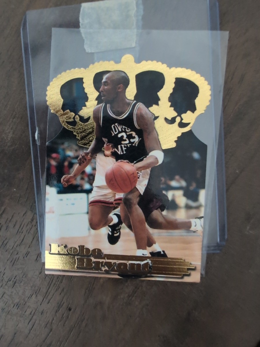 Kobe Bryant 1996 Pacific Power Gold Crown Die-Cut #GC3 Rookie Card
