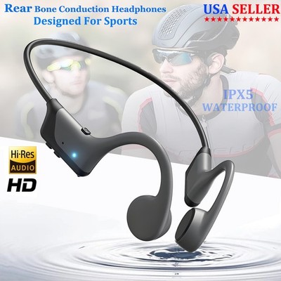 Wireless Bone Conduction Open-Ear Bluetooth Sport Headphones Premium Over-Ear