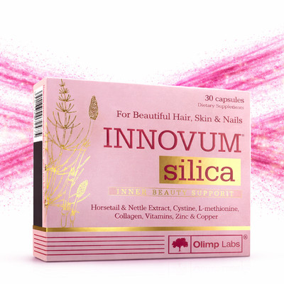 OLIMP INNOVUM SILICA - 30-240 Kaps - Schönes gesunde skräftiges Haar Haut Nägel