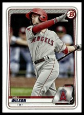 2020 Bowman Prospects Will Wilson Los Angeles Angels #BP-147