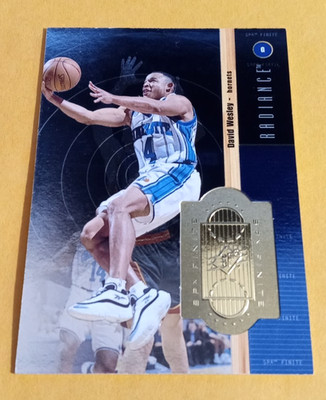 1998-99 SPx Finite Radiance #17 David Wesley /5000 - Hornets