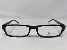 Modern Optical TAUNT BLACK 57-19-145 Plastic Full Rim Eyeglasses Frame F696