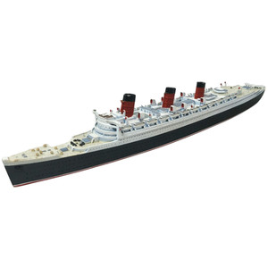 Passenger Ship Queen Mary 1:1250 Manufacturer Mercator M494 Die Cast Model Vtg