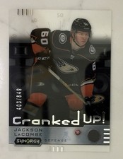 2023-24 Upper Deck Synergy Rookie Cranked Up Jackson LaCombe #CR-JL Ducks /849