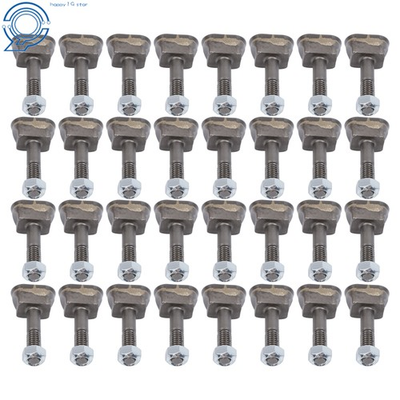 #ad 32pcs Stump Grinder Teeth For Vermeer Yellow Jacket For Stump Removal $191.56