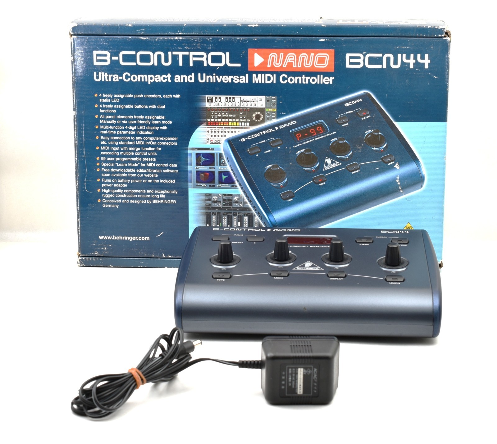 【Muy buen estado】Behringer B-Control Nano BCN44 de Japón (Stock EE. UU.)