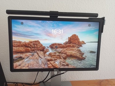 Dell p2214hb lcd monitor,22 Zoll mit Benq Screenbar