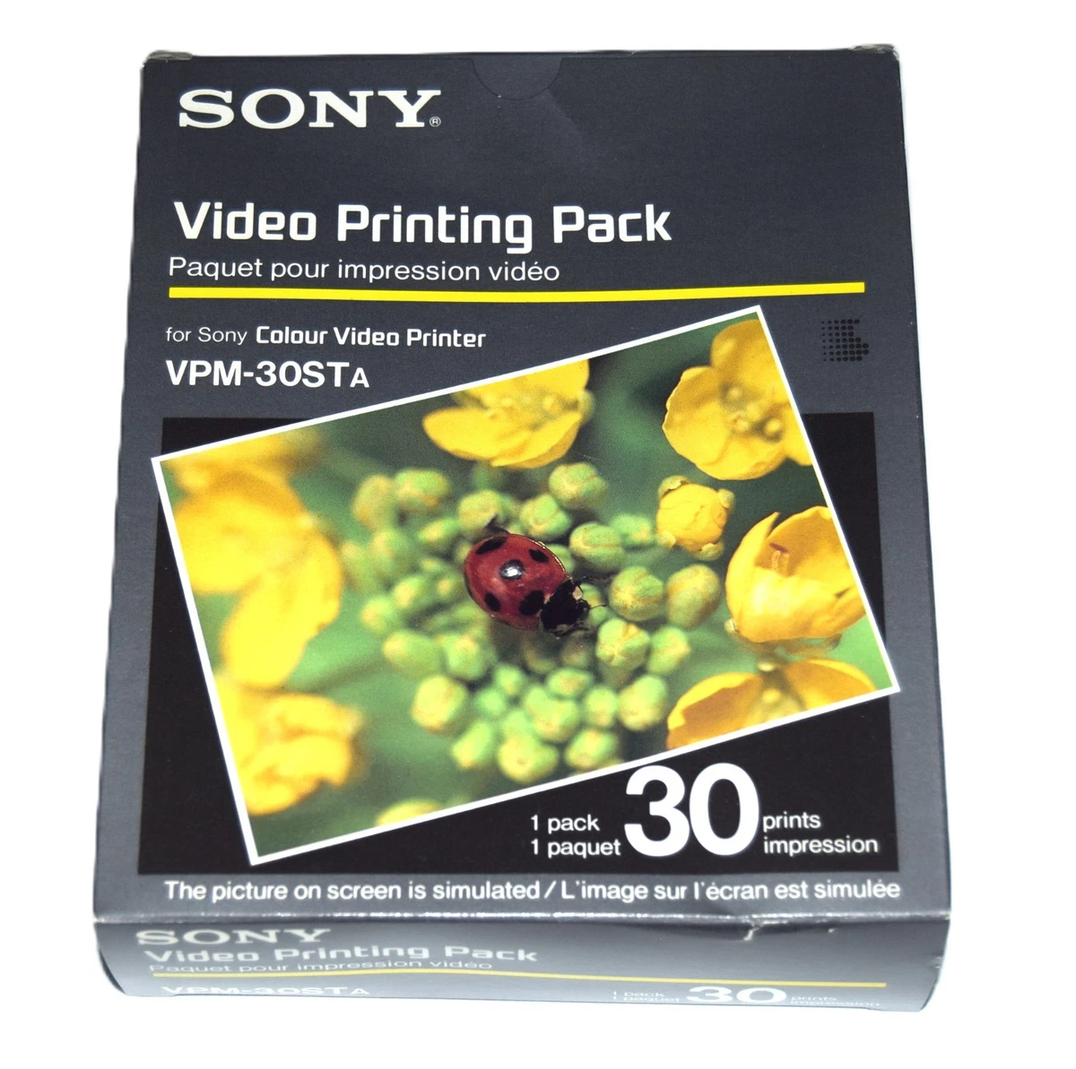 Sony Video Printing Pack VPM-30STA 30 prints Nuevo New