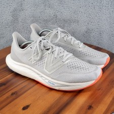 New Balance FuelCell Rebel v3 MFCXCG3 Mens Size 11.5 Grey Neon Orange Blue