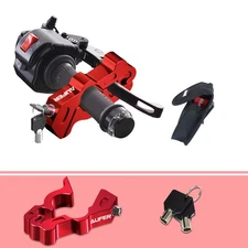 Universal Motorcycle Grip Handlebar Lock for Moped Motorbike Throttle Brake Lock