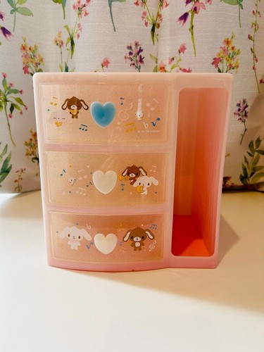 Sanrio Sugar Bernese Drawer Chest Storage Box Heisei Retro Rare - 第 1/5 張圖片