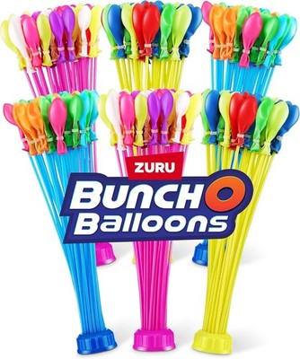 Bunch O Balloons Crazy Color by ZURU 6 Pack Rapid Fill Water Balloons Fun Set