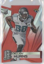 2014 Panini Spectra Rookies Red Prizm Die-Cut 2/5 Allen Hurns #161 0c3