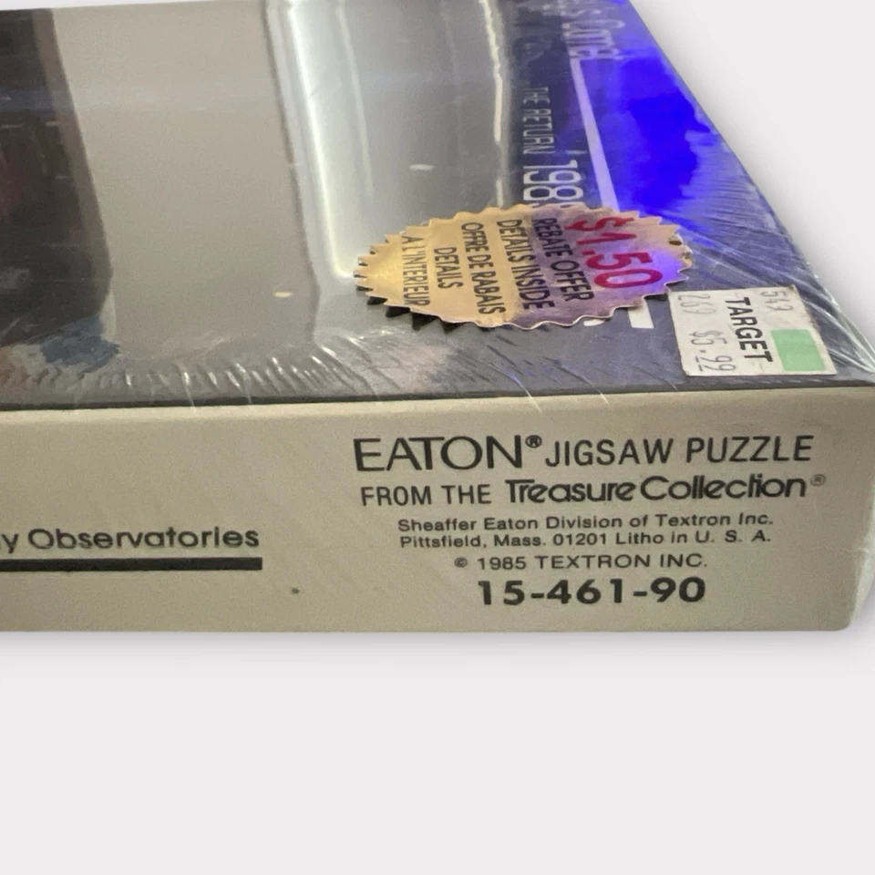 Vintage 1985 Eaton Jigsaw Puzzle “Halley's Comet” 500+pcs Rare Sealed NOS - Image 4 of 4