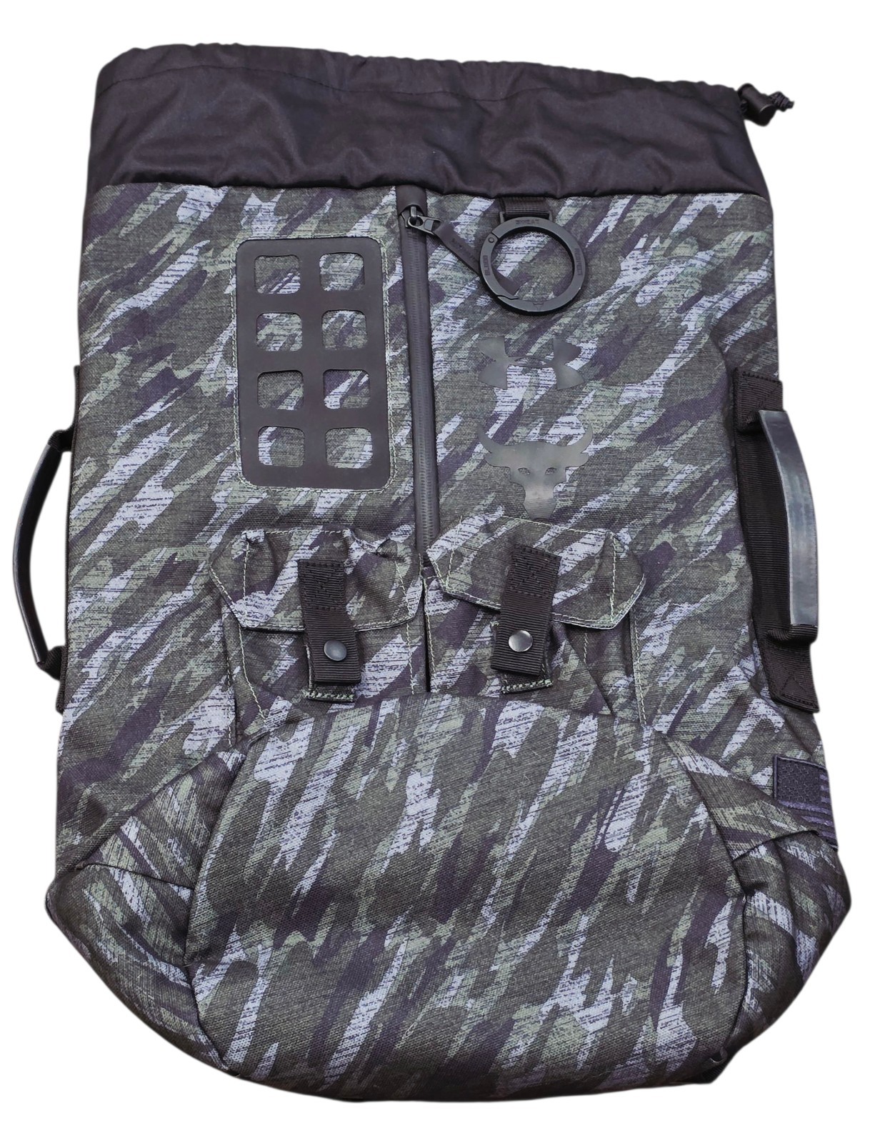 Under Armour Project Rock Gym Bag Veteran's Day 11.11.11 1345663-357 RARE