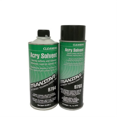  TRM.9784 Transtar Autobody Products 9784 Acry Solvent Adhesive Cleaner, 1 qt Ca